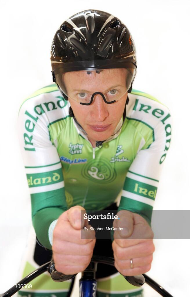 23 June 2008; Cyclist David O'Loughlin. Wales National Velodrome, Newport, Wales. Picture credit: Stephen McCarthy / SPORTSFILE