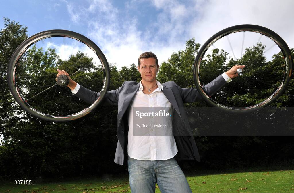 27 June 2008; Cyclist Nicholas Roche. Nicholas Roche Feature, Marlay Park, Dublin. Picture credit: Brian Lawless / SPORTSFILE