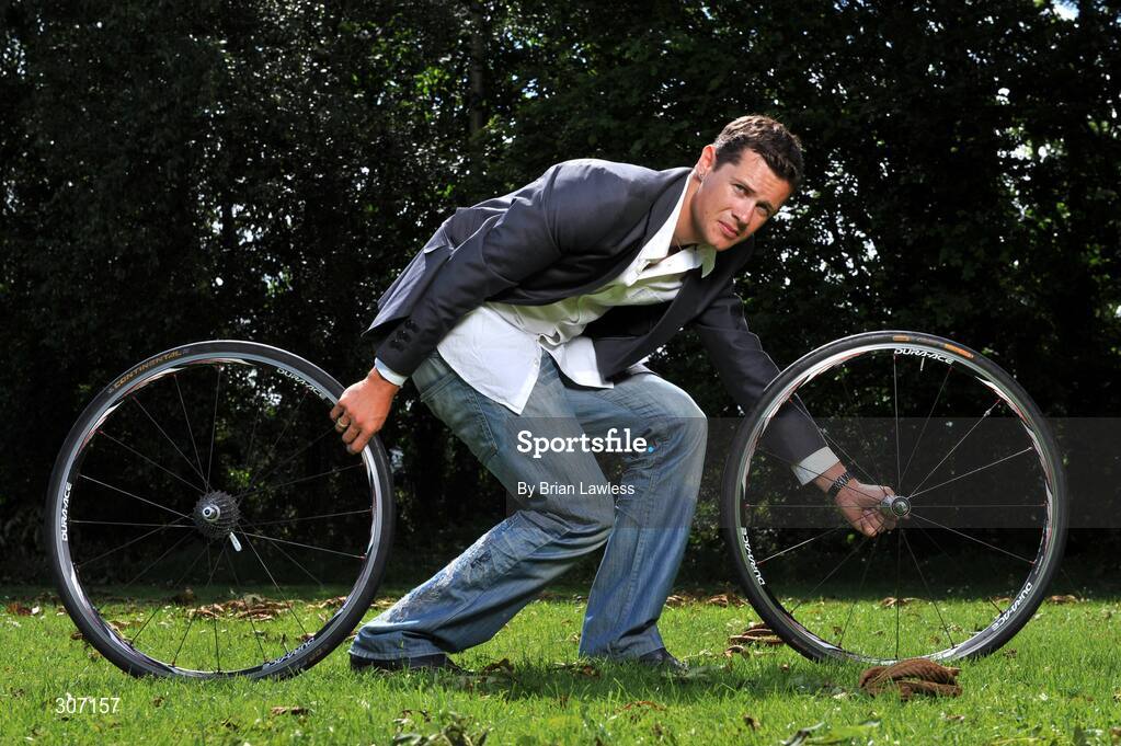 27 June 2008; Cyclist Nicholas Roche. Nicholas Roche Feature, Marlay Park, Dublin. Picture credit: Brian Lawless / SPORTSFILE
