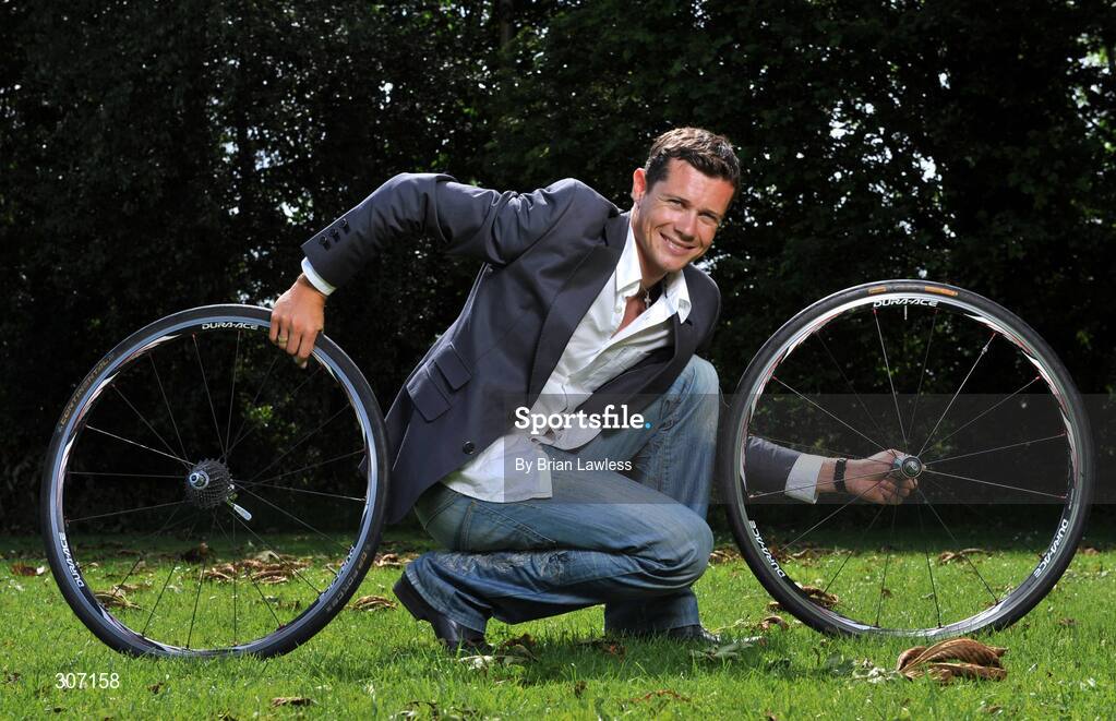 27 June 2008; Cyclist Nicholas Roche. Nicholas Roche Feature, Marlay Park, Dublin. Picture credit: Brian Lawless / SPORTSFILE