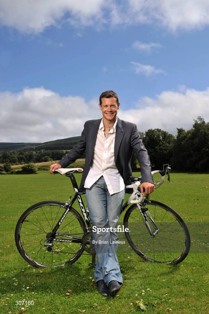 27 June 2008; Cyclist Nicholas Roche. Nicholas Roche Feature, Marlay Park, Dublin. Picture credit: Brian Lawless / SPORTSFILE