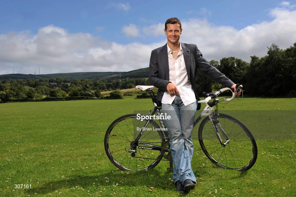 27 June 2008; Cyclist Nicholas Roche. Nicholas Roche Feature, Marlay Park, Dublin. Picture credit: Brian Lawless / SPORTSFILE