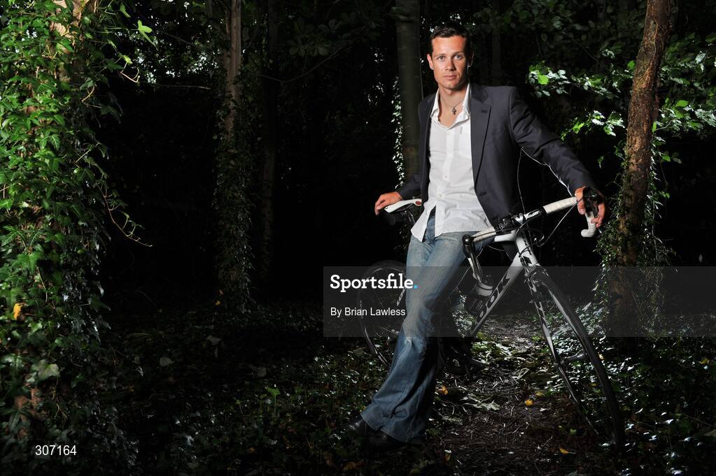 27 June 2008; Cyclist Nicholas Roche. Nicholas Roche Feature, Marlay Park, Dublin. Picture credit: Brian Lawless / SPORTSFILE