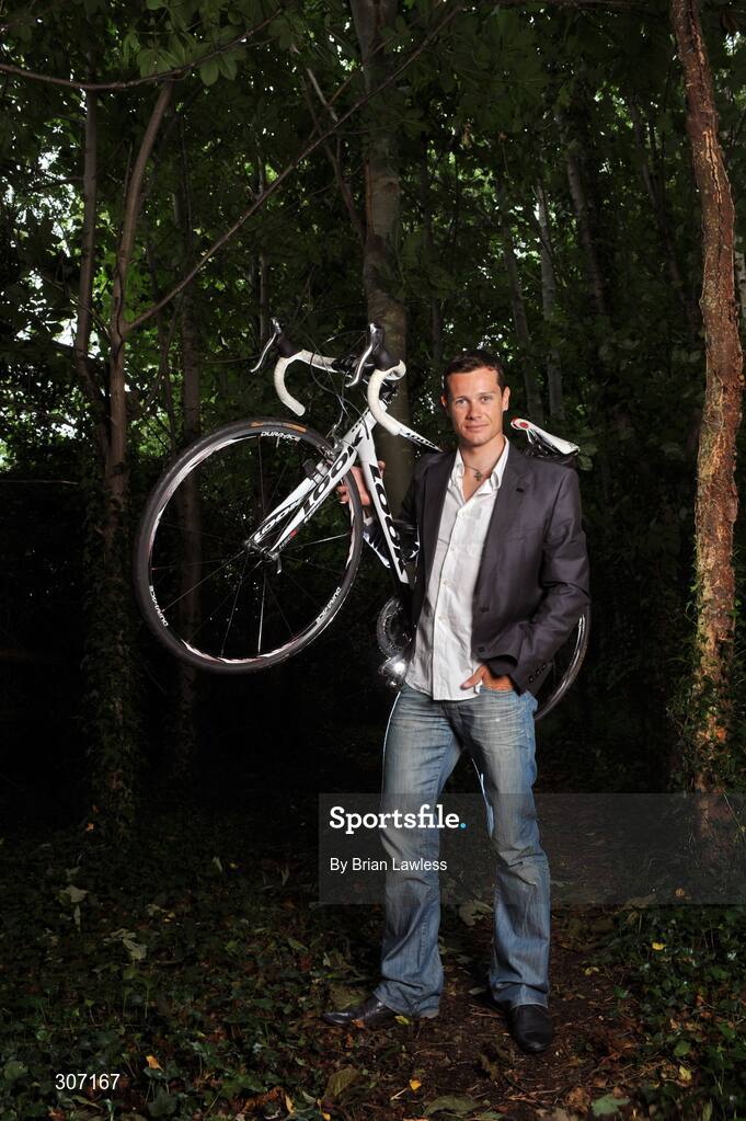 27 June 2008; Cyclist Nicholas Roche. Nicholas Roche Feature, Marlay Park, Dublin. Picture credit: Brian Lawless / SPORTSFILE