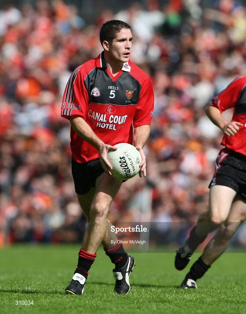 29 June 2008; Aidan Carr, Down. GAA Football Ulster Senior Championship Semi-Final, Down v Armagh, St Tighearnach's Park, Clones, Co. Monaghan. Picture credit: Oliver McVeigh / SPORTSFILE