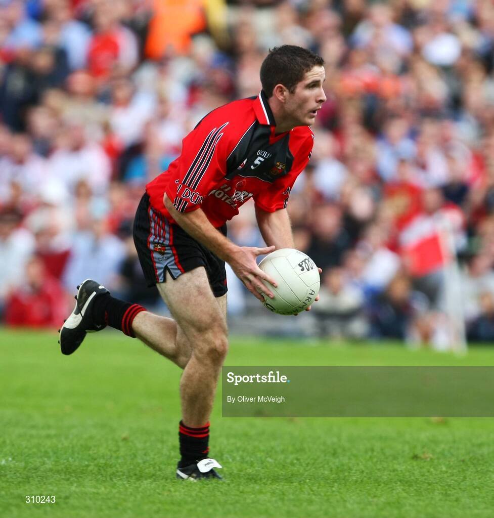 29 June 2008; Aidan Carr, Down. GAA Football Ulster Senior Championship Semi-Final, Down v Armagh, St Tighearnach's Park, Clones, Co. Monaghan. Picture credit: Oliver McVeigh / SPORTSFILE