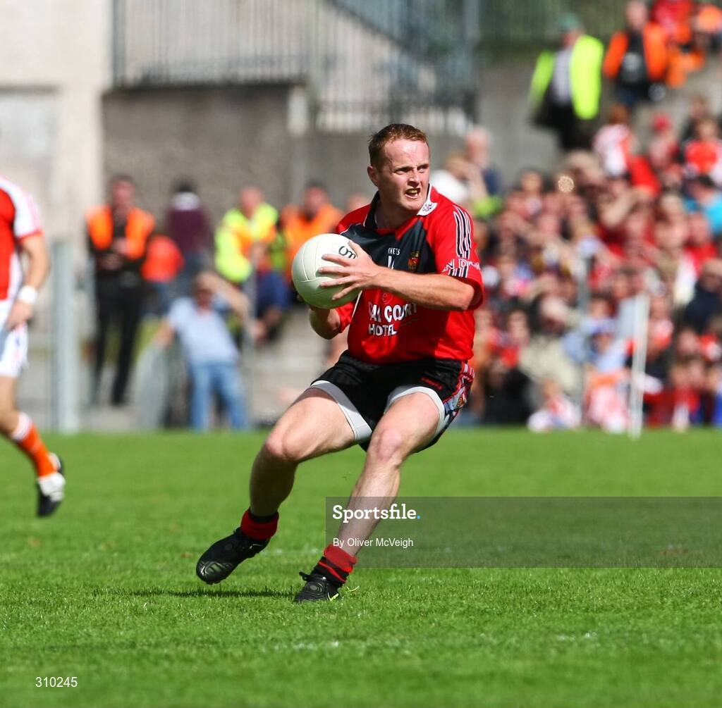 29 June 2008; Benny Coulter, Down. GAA Football Ulster Senior Championship Semi-Final, Down v Armagh, St Tighearnach's Park, Clones, Co. Monaghan. Picture credit: Oliver McVeigh / SPORTSFILE