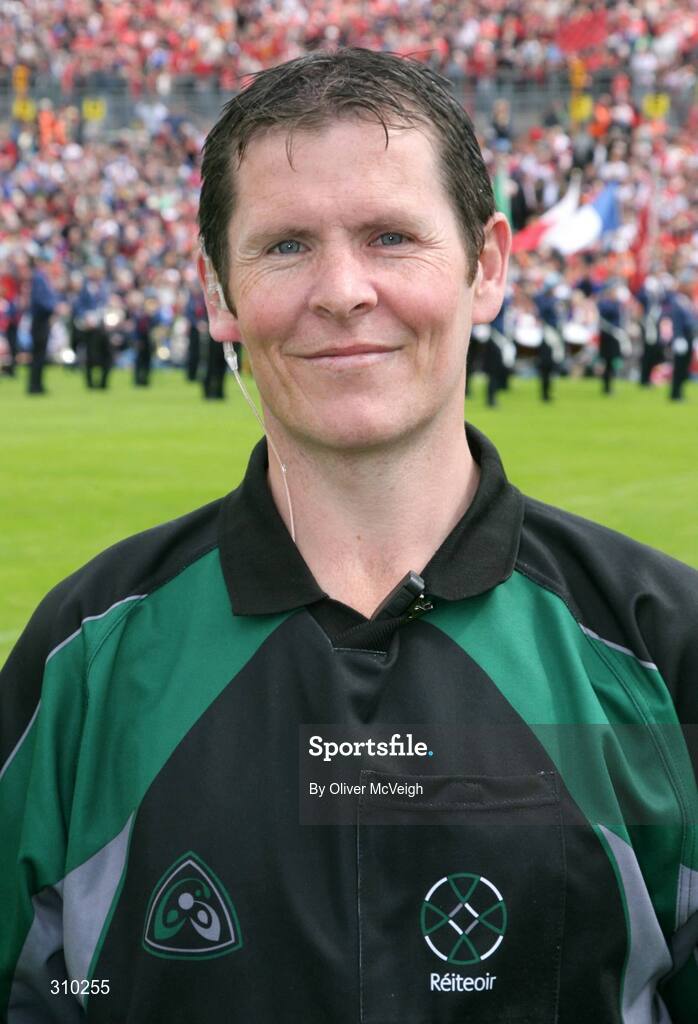 29 June 2008; Linesman Gregory Walsh, Antrim. GAA Football Ulster Senior Championship Semi-Final, Down v Armagh, St Tighearnach's Park, Clones, Co. Monaghan. Picture credit: Oliver McVeigh / SPORTSFILE