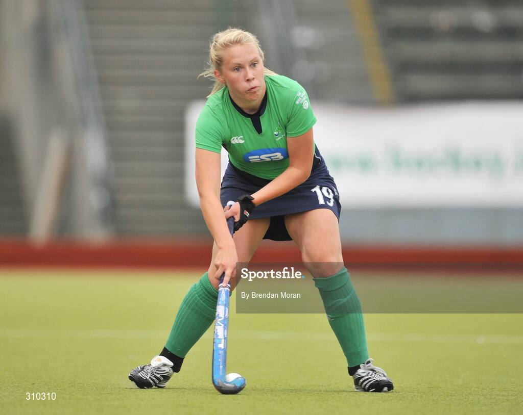 12 June 2008; Hollie Moffett, Ireland. Setanta Sports Trophy, Ireland v Germany, National Hockey Stadium, UCD, Belfield, Dublin. Picture credit: Brendan Moran / SPORTSFILE