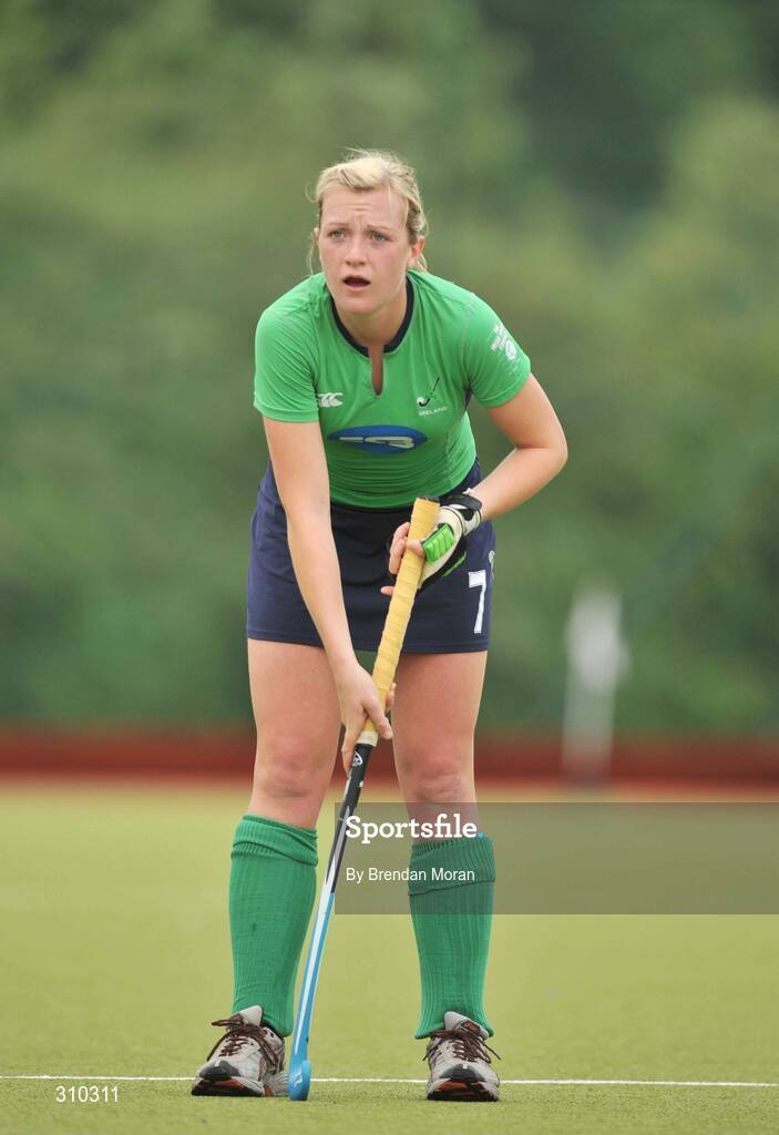 12 June 2008; Emma Clarke, Ireland. Setanta Sports Trophy, Ireland v Germany, National Hockey Stadium, UCD, Belfield, Dublin. Picture credit: Brendan Moran / SPORTSFILE