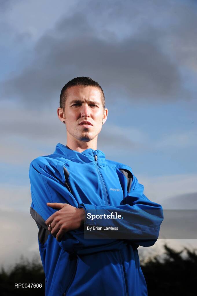 5 February 2008; Marathon runner Martin Fagan who has qualified for the Beijing Olympics. Dublin City University, Glasnevin, Dublin. Picture credit: Brian Lawless / SPORTSFILE