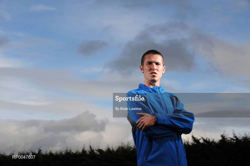 5 February 2008; Marathon runner Martin Fagan who has qualified for the Beijing Olympics. Dublin City University, Glasnevin, Dublin. Picture credit: Brian Lawless / SPORTSFILE