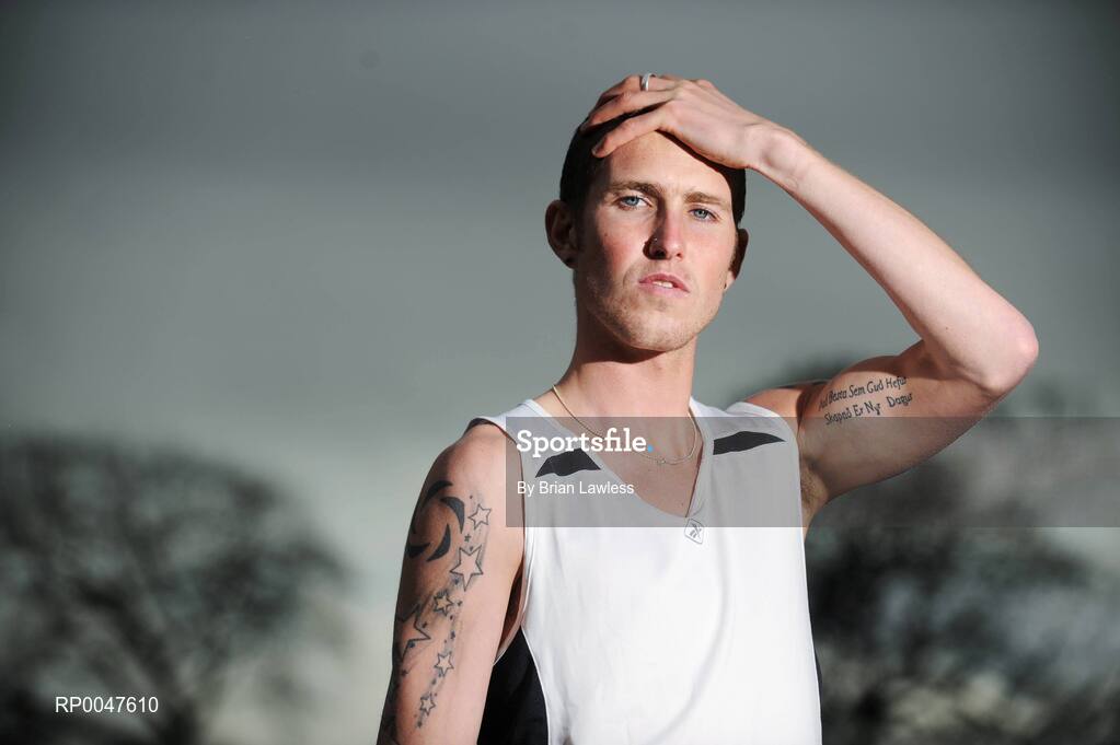 5 February 2008; Marathon runner Martin Fagan who has qualified for the Beijing Olympics. Dublin City University, Glasnevin, Dublin. Picture credit: Brian Lawless / SPORTSFILE