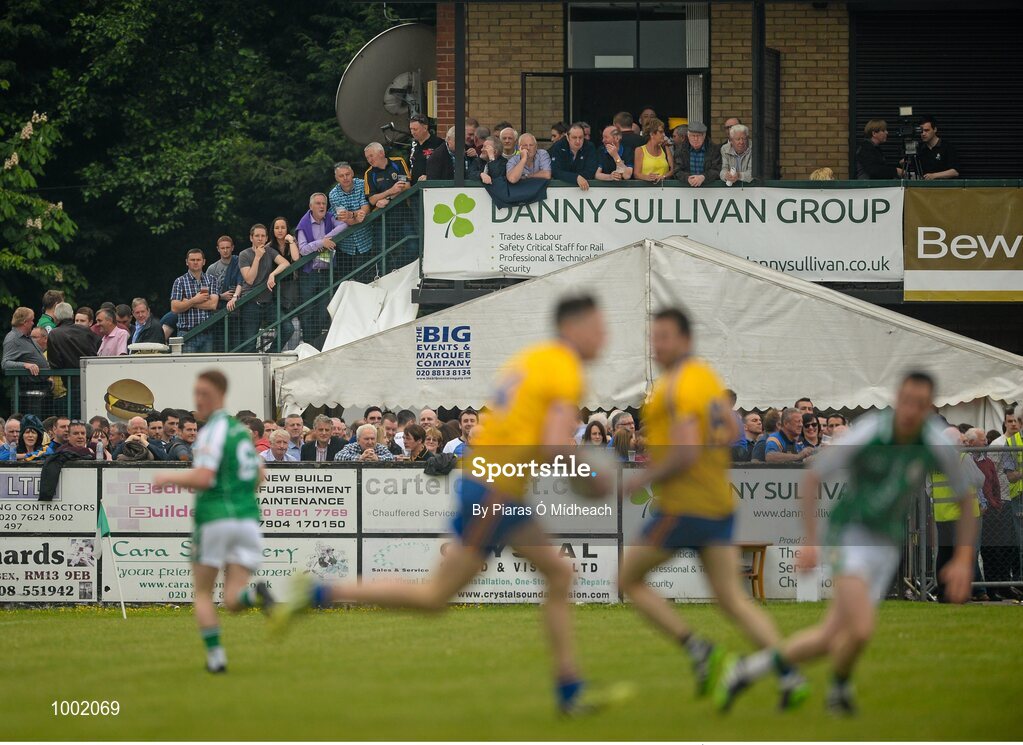24 May 2015; A general view of spectators during the game. Connacht GAA Football Senior Championship Quarter-Final, London v Roscommon. Páirc Smárgaid, Ruislip, London, England. Picture credit: Piaras Ó Mídheach / SPORTSFILE