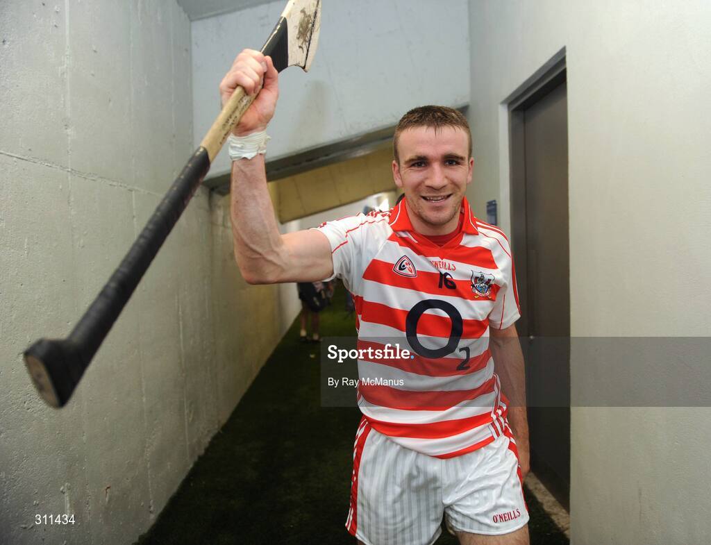 19 July 2008; Cork sub goalie Martin Coleman celebrates victory. GAA Hurling All-Ireland Senior Championship Qualifier - Round 4, Cork v Galway, Thurles, Co. Tipperary. Picture credit: Ray McManus / SPORTSFILE