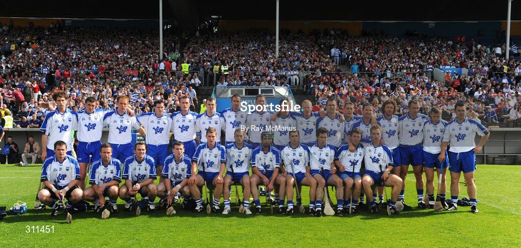 19 July 2008; The Waterford squad. GAA Hurling All-Ireland Senior Championship Qualifier - Round 4, Offaly v Waterford, Thurles, Co. Tipperary. Picture credit: Ray McManus / SPORTSFILE
