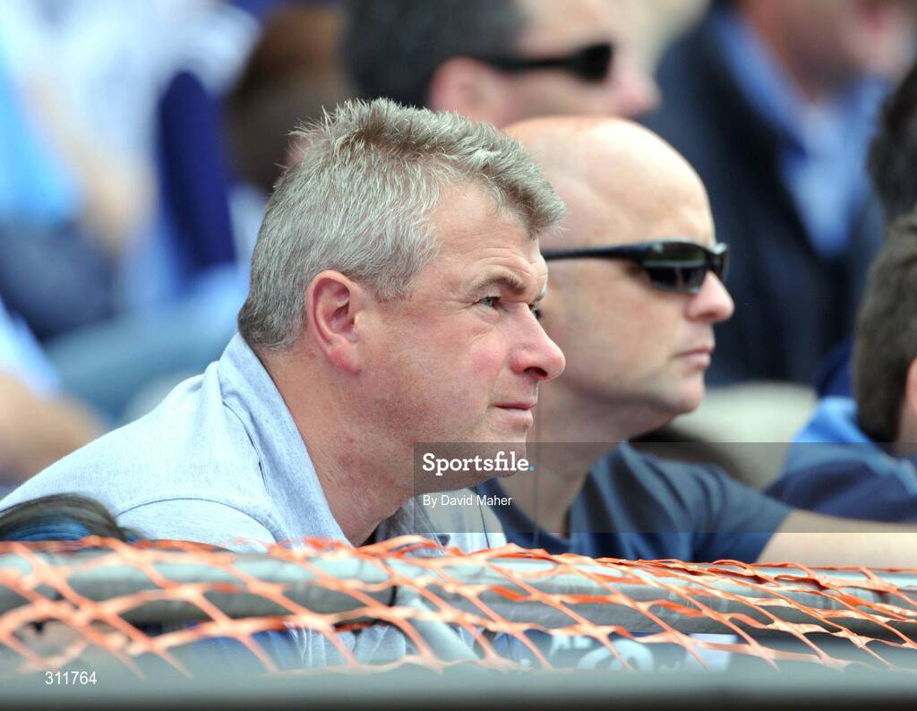 20 July 2008; Former Dublin player Charlie Redmond looks on during the match. GAA Football Leinster Senior Championship Final, Dublin v Wexford, Croke Park, Dublin. Picture credit: David Maher / SPORTSFILE