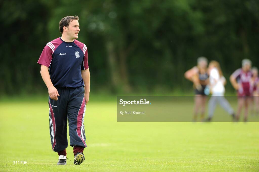 20 July 2008; Galway coach Damian Coleman. Gala All-Ireland Senior Camogie Championship, Kilkenny v Galway, Ryall Park, Kilmanagh, Co. Kilkenny. Picture credit: Matt Browne / SPORTSFILE