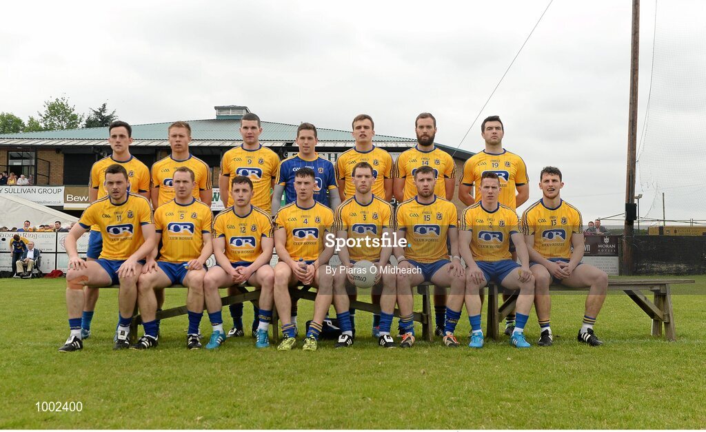 24 May 2015; The Roscommon team. Connacht GAA Football Senior Championship Quarter-Final, London v Roscommon. Páirc Smárgaid, Ruislip, London, England. Picture credit: Piaras Ó Mídheach / SPORTSFILE