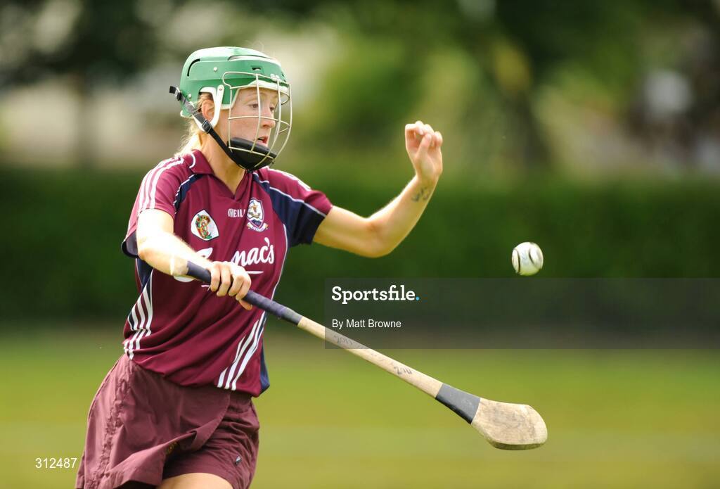 20 July 2008; Ailbhe Kelly, Galway. Gala All-Ireland Senior Camogie Championship, Kilkenny v Galway, Ryall Park, Kilmanagh, Co. Kilkenny. Picture credit: Matt Browne / SPORTSFILE