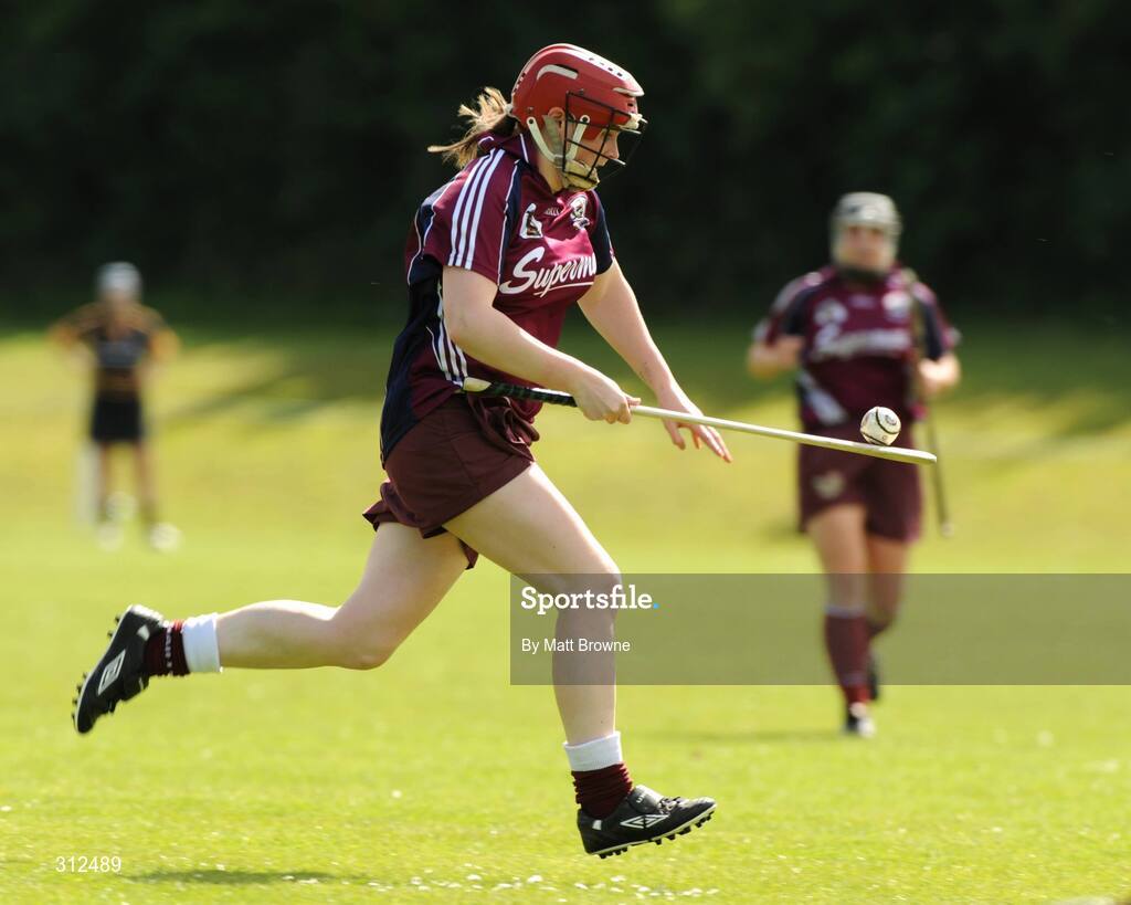 20 July 2008; Brenda Kerins, Galway. Gala All-Ireland Senior Camogie Championship, Kilkenny v Galway, Ryall Park, Kilmanagh, Co. Kilkenny. Picture credit: Matt Browne / SPORTSFILE