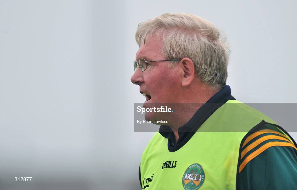 24 July 2008; Offaly manager Padraig Horan. Leinster GAA Hurling Under 21 Championship Final, Offaly v Kilkenny, O'Connor Park, Tullamore, Co. Offaly. Picture credit: Brian Lawless / SPORTSFILE