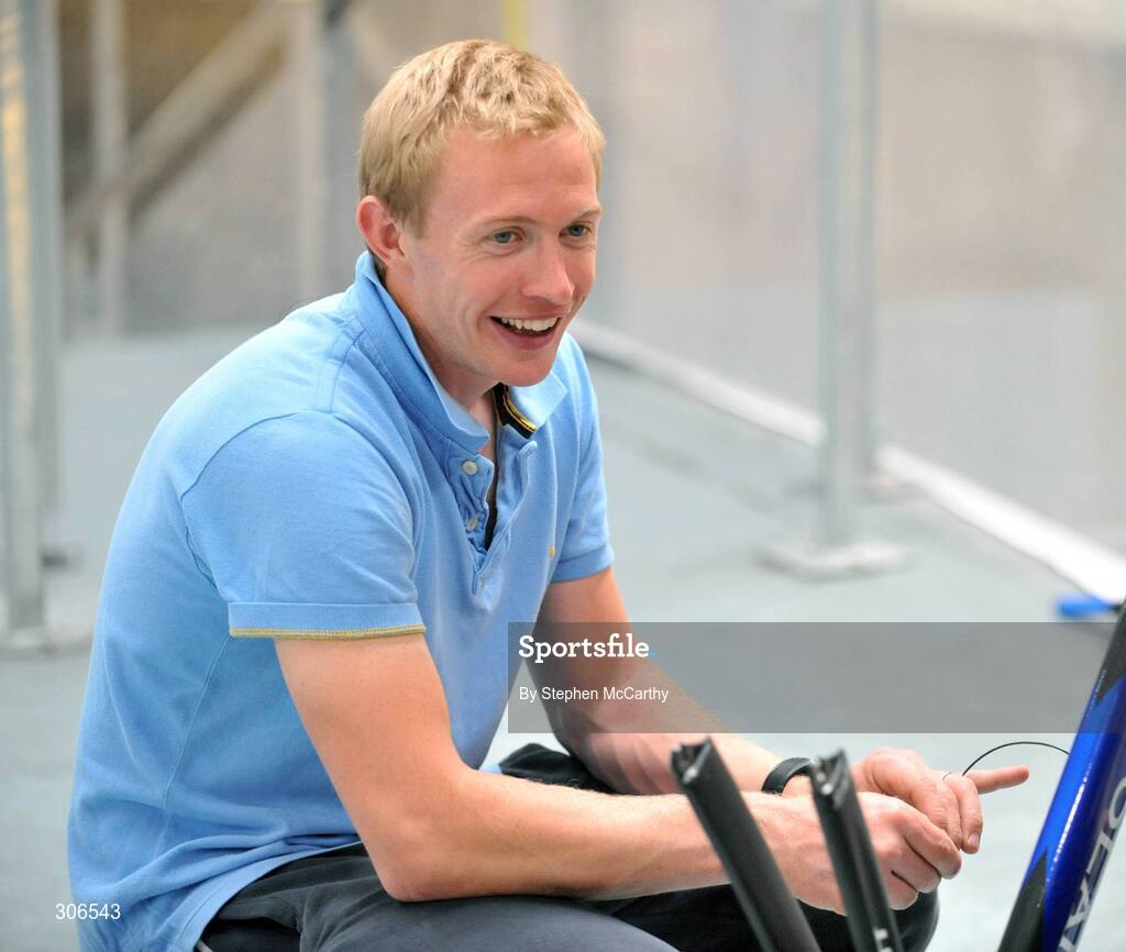 23 June 2008; Irish Olympic cyclist David O'Loughlin. Wales National Velodrome, Newport, Wales. Picture credit: Stephen McCarthy / SPORTSFILE