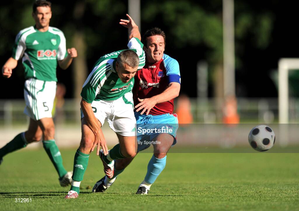 23 July 2008; F.C. Levadia Tallinn. F.C. Levadia Tallinn v Drogheda United, UEFA Champions League, 1st Qualifying Rd, 2nd leg, Kadriorg Stadium, Tallinn, Estonia. Photo by Sportsfile