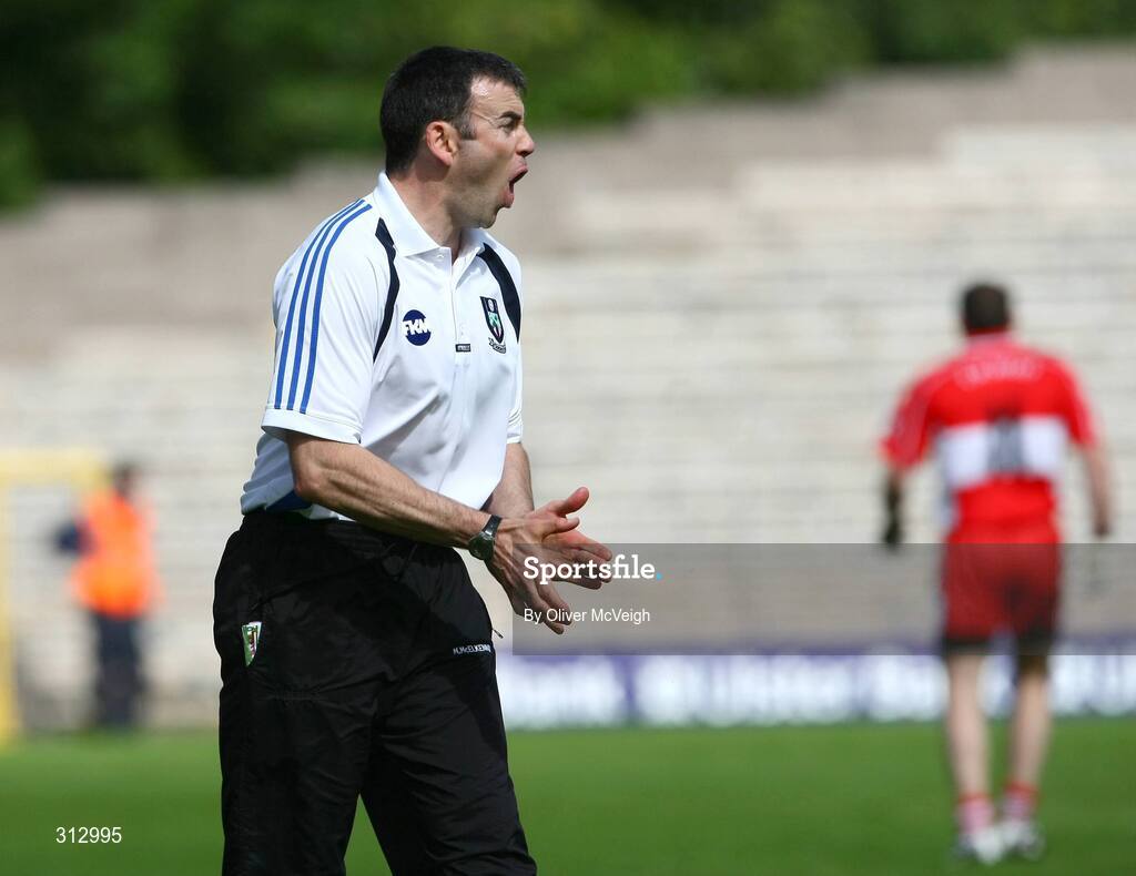 19 July 2008; Monaghan assistant manager Martin McElkennon. GAA Football All-Ireland Senior Championship Qualifier - Round 1, Monaghan v Derry. Clones, Co. Monaghan. Picture credit: Oliver McVeigh / SPORTSFILE