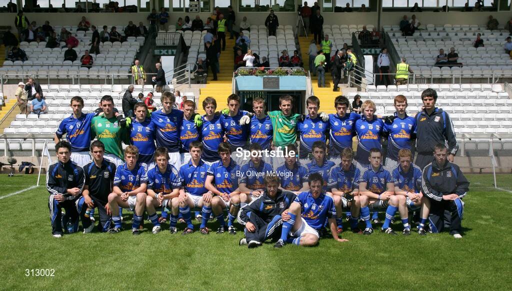 29 June 2008; The Cavan squad. ESB Ulster Minor Football Championship semi-final, Cavan v Tyrone, St Tighearnach's Park, Clones, Co. Monaghan. Picture credit: Oliver McVeigh / SPORTSFILE