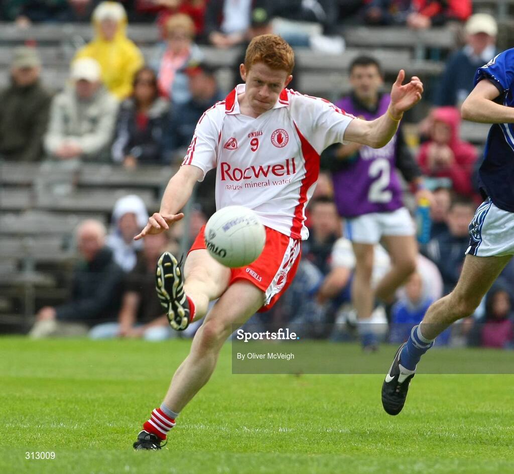 29 June 2008; Niall McKenna, Tyrone. ESB Ulster Minor Football Championship semi-final, Cavan v Tyrone, St Tighearnach's Park, Clones, Co. Monaghan. Picture credit: Oliver McVeigh / SPORTSFILE