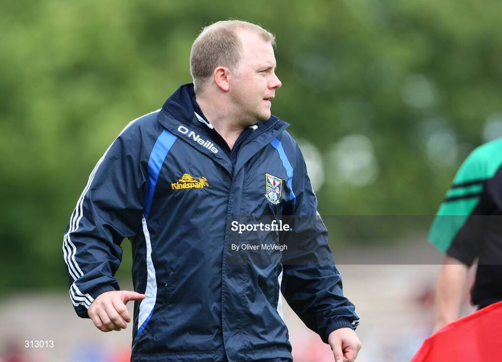 29 June 2008; Cavan manager Mickey Graham. ESB Ulster Minor Football Championship semi-final, Cavan v Tyrone, St Tighearnach's Park, Clones, Co. Monaghan. Picture credit: Oliver McVeigh / SPORTSFILE