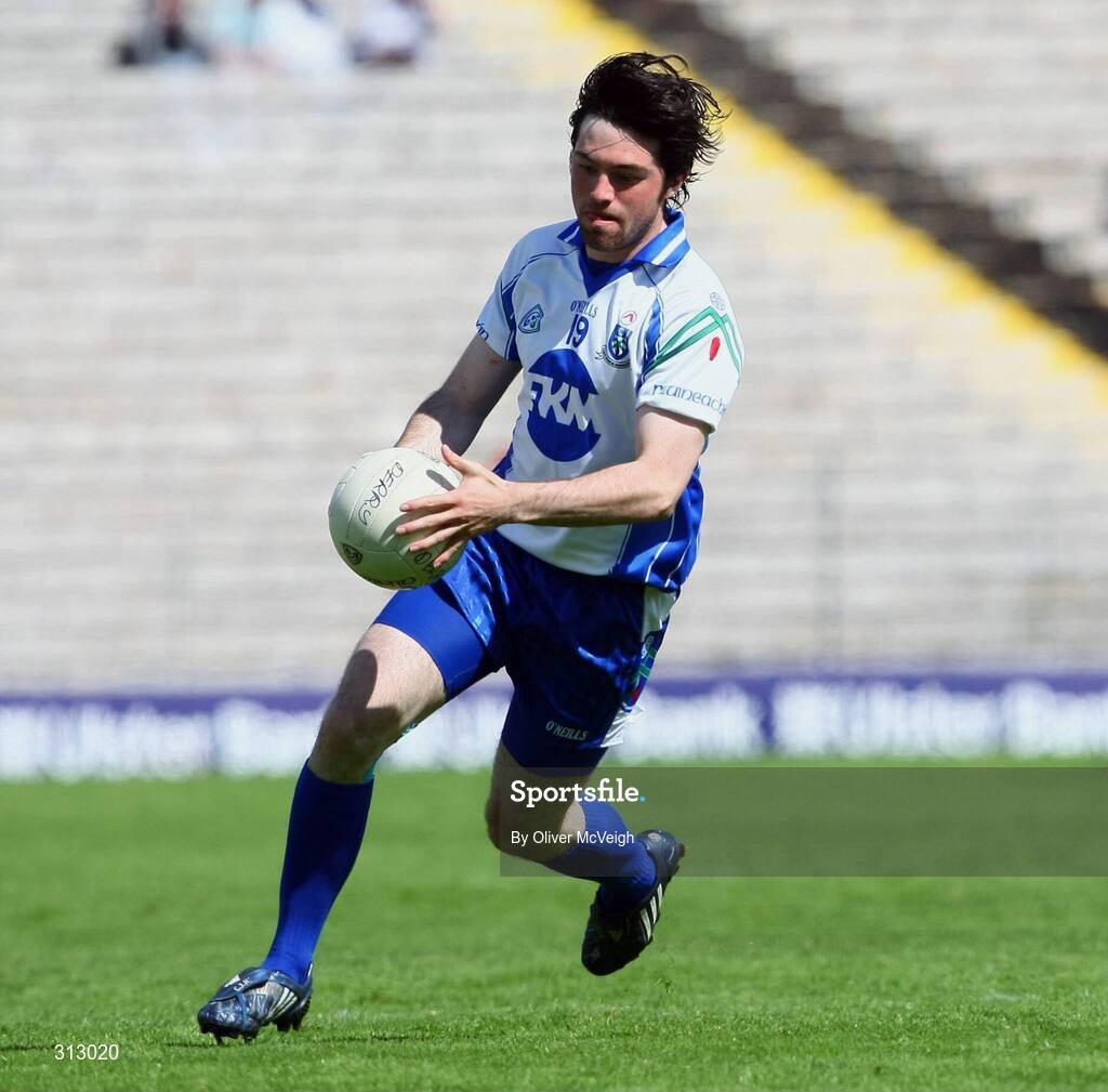 19 July 2008; Ciaran Hanratty, Monaghan. GAA Football All-Ireland Senior Championship Qualifier - Round 1, Monaghan v Derry. Clones, Co. Monaghan. Picture credit: Oliver McVeigh / SPORTSFILE
