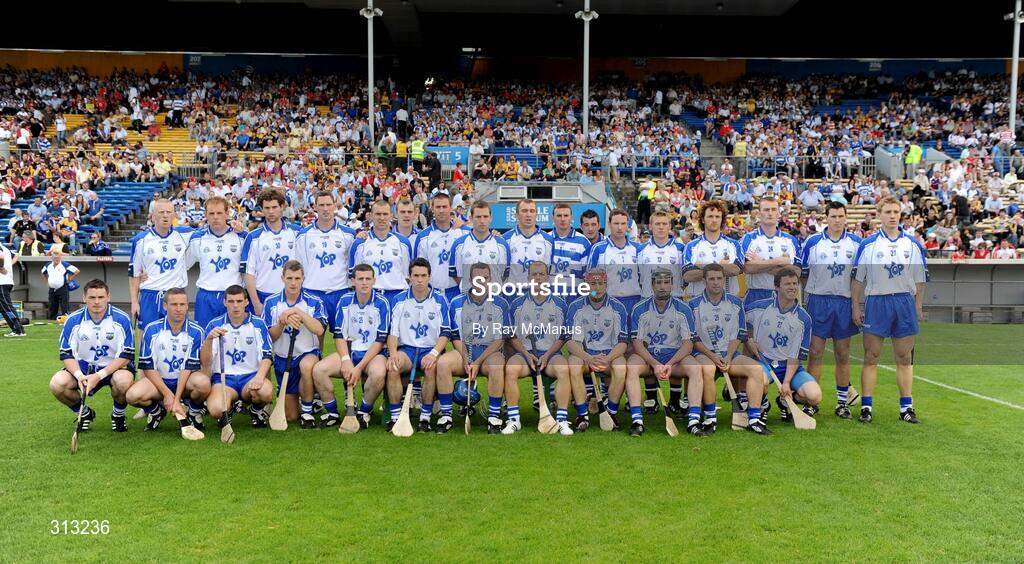 27 July 2008; The Waterford squad. GAA Hurling All-Ireland Senior Championship Quarter-Final, Wexford v Waterford, Semple Stadium, Thurles, Co. Tipperary. Picture credit: Ray McManus / SPORTSFILE