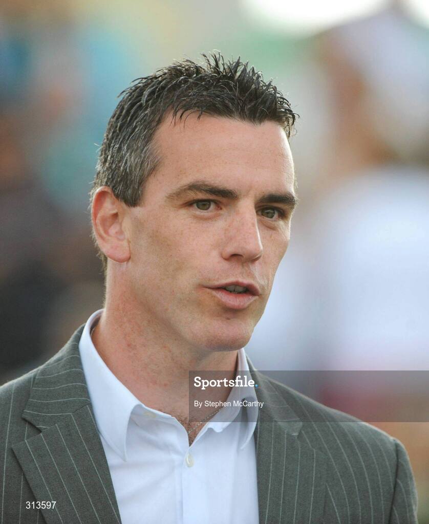 28 July 2008; Galway footballer Padraic Joyce during the opening day of the Galway Racing Festival. Galway Racing Fesitval, Ballybrit, Galway. Picture credit: Stephen McCarthy / SPORTSFILE
