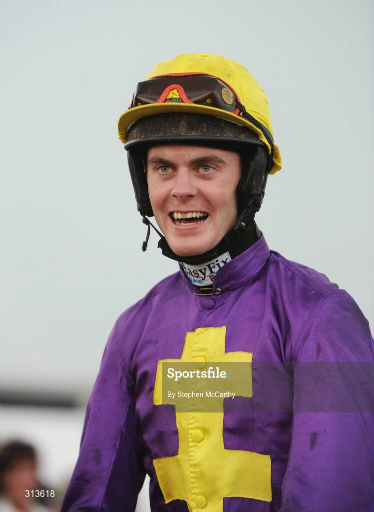 28 July 2008; A delighted Mr. Robbie McNamara after winning the GPT Galway Handicap onboard Majestic Concorde. Galway Racing Fesitval - Monday, Ballybrit, Galway. Picture credit: Stephen McCarthy / SPORTSFILE