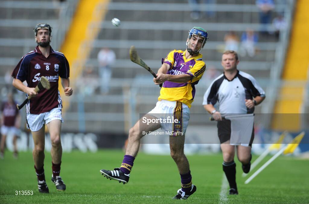 27 July 2008; Shaun Murphy, Wexford. ESB GAA Hurling All Ireland Minor Championship Quarter-Final, Wexford v Galway, Semple Stadium, Thurles, Co. Tipperary. Picture credit: Stephen McCarthy / SPORTSFILE