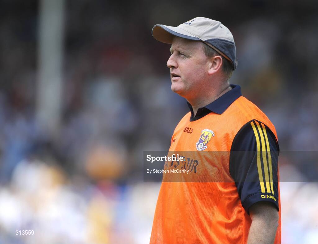 27 July 2008; Wexford manager Liam Dunne. ESB GAA Hurling All Ireland Minor Championship Quarter-Final, Wexford v Galway, Semple Stadium, Thurles, Co. Tipperary. Picture credit: Stephen McCarthy / SPORTSFILE