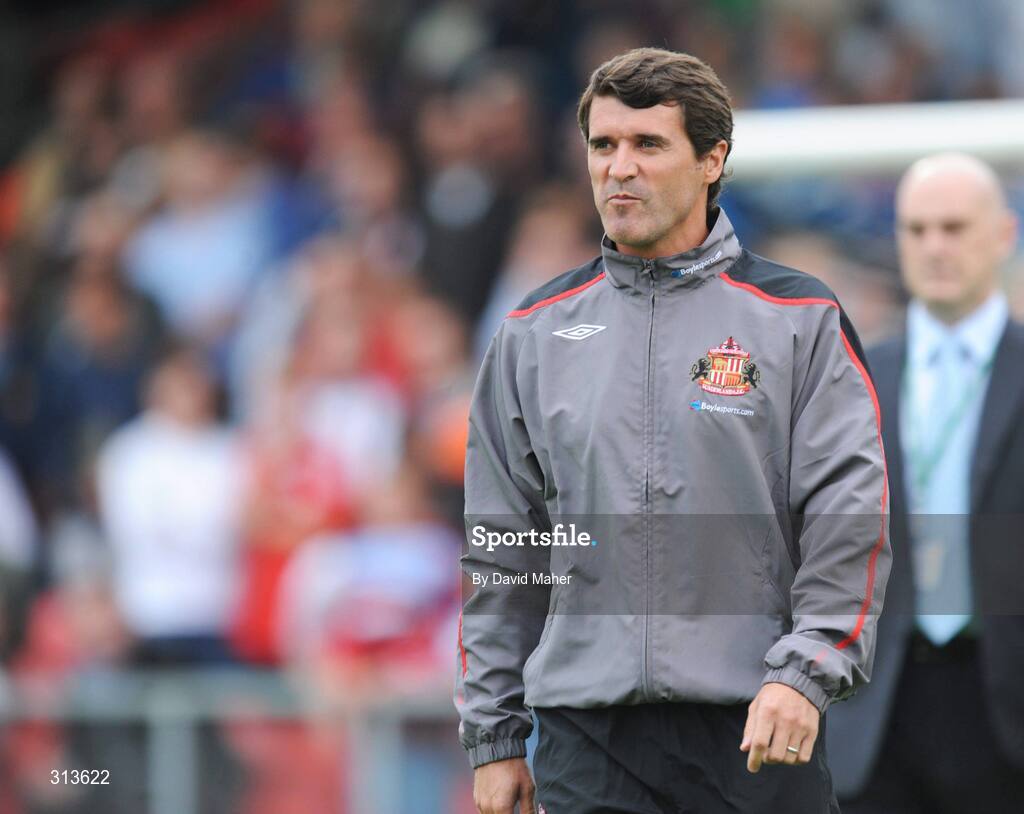 28 July 2008; Sunderland manager Roy Keane. Pre-season friendly, Cobh Ramblers v Sunderland, Turners Cross, Cork. Picture credit: David Maher / SPORTSFILE
