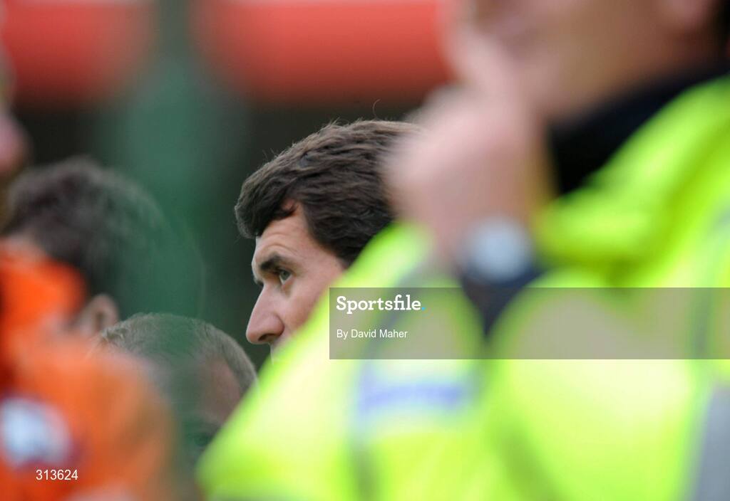28 July 2008; Sunderland manager Roy Keane during the game. Pre-season friendly, Cobh Ramblers v Sunderland, Turners Cross, Cork. Picture credit: David Maher / SPORTSFILE