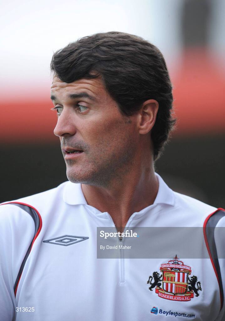 28 July 2008; Sunderland manager Roy Keane. Pre-season friendly, Cobh Ramblers v Sunderland, Turners Cross, Cork. Picture credit: David Maher / SPORTSFILE
