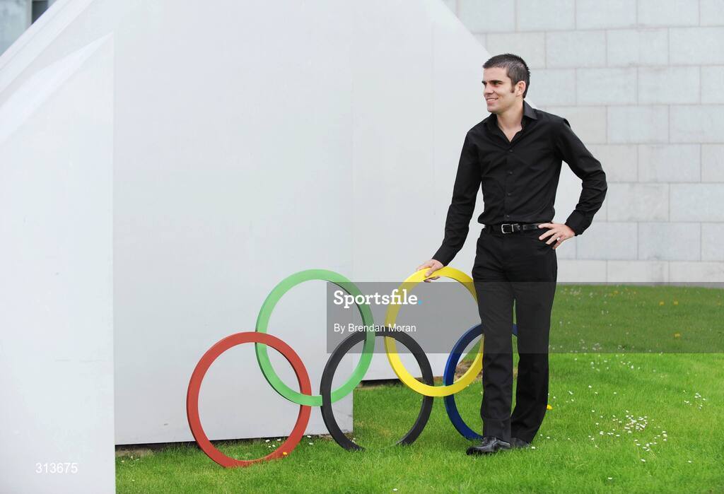 29 July 2008; Boxer Bernard Dunne, who will be an analyst for RTE, at the announcement of RTE's details of its coverage for the 2008 Beijing Olympics. RTE Television, Donnybrook, Dublin. Picture credit: Brendan Moran / SPORTSFILE