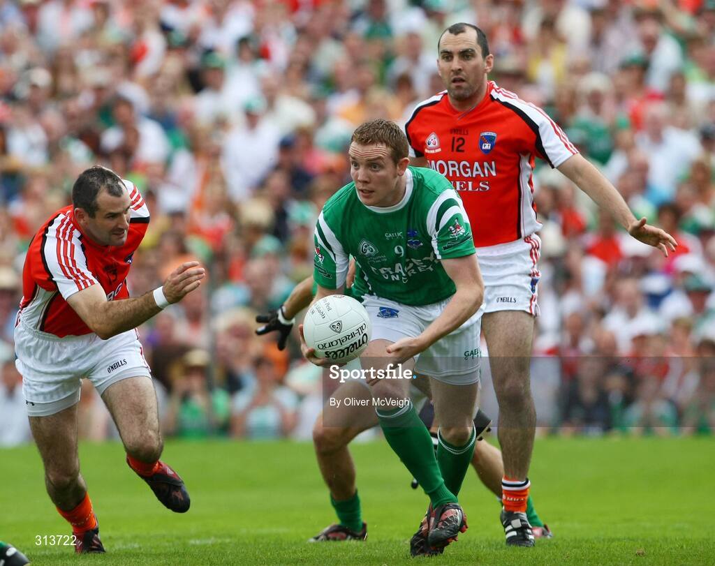 27 July 2008; Mark Murphy, Fermanagh. GAA Football Ulster Senior Championship Final replay, Armagh v Fermanagh, St Tighearnach's Park, Clones, Co. Monaghan. Picture credit: Oliver McVeigh / SPORTSFILE *** Local Caption *** S0807107 Armagh v Fermanagh OMcV