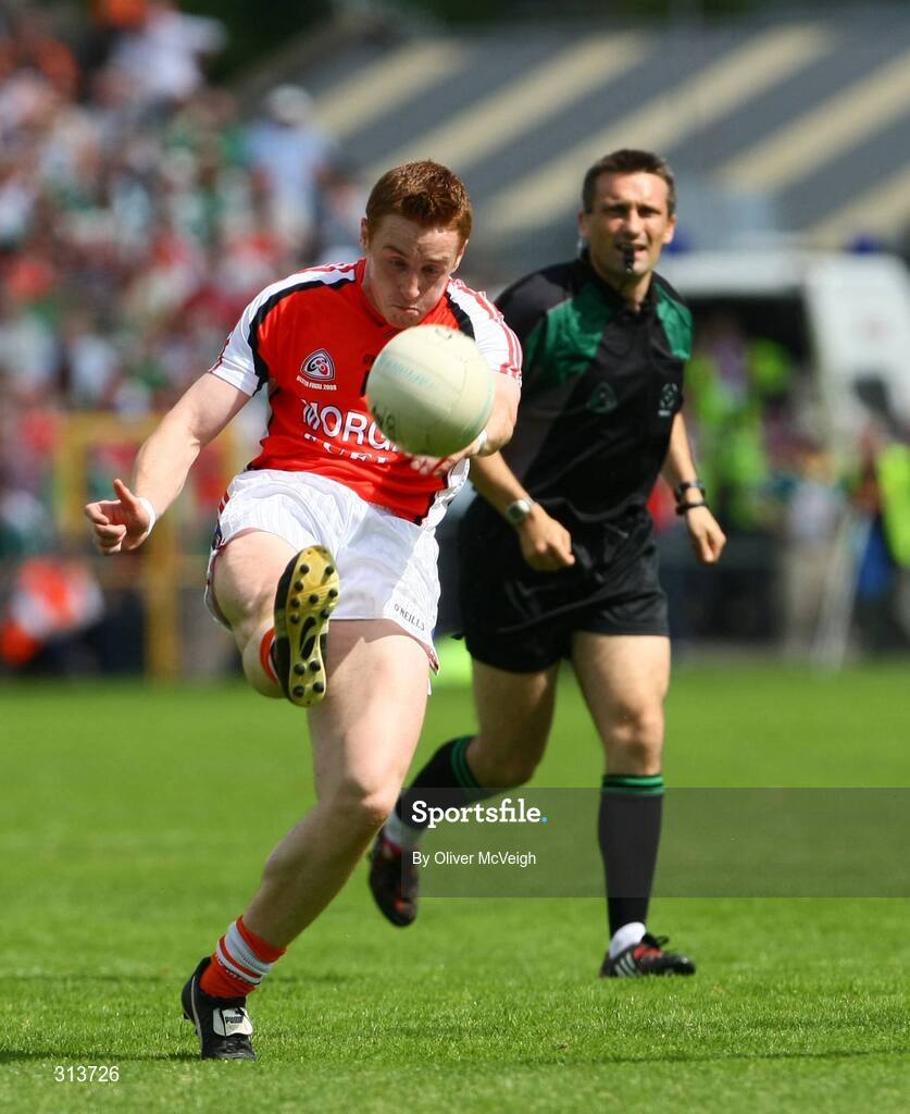 27 July 2008; Charlie Vernon, Armagh. GAA Football Ulster Senior Championship Final replay, Armagh v Fermanagh, St Tighearnach's Park, Clones, Co. Monaghan. Picture credit: Oliver McVeigh / SPORTSFILE *** Local Caption *** S0807107 Armagh v Fermanagh OMcV