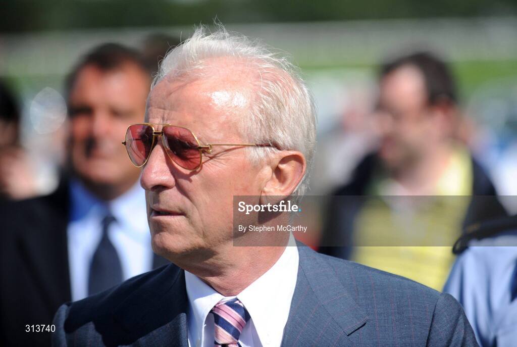 29 July 2008; Republic of Ireland manager Giovanni Trapattoni arrives for the the second day of the Galway Racing Festival. Galway Racing Fesitval - Tuesday, Ballybrit, Galway. Picture credit: Stephen McCarthy / SPORTSFILE