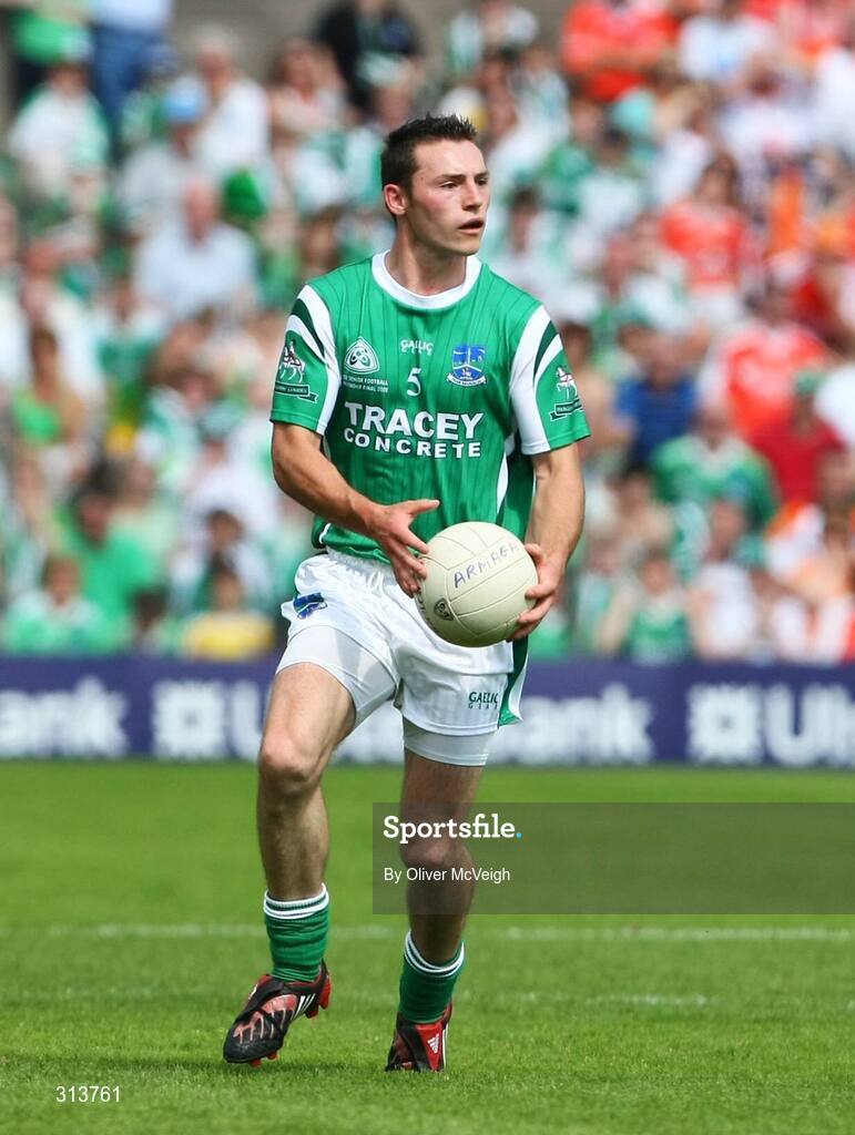27 July 2008; Damien Kelly, Fermanagh. GAA Football Ulster Senior Championship Final replay, Armagh v Fermanagh, St Tighearnach's Park, Clones, Co. Monaghan. Picture credit: Oliver McVeigh / SPORTSFILE *** Local Caption *** S0807107 Armagh v Fermanagh OMcV