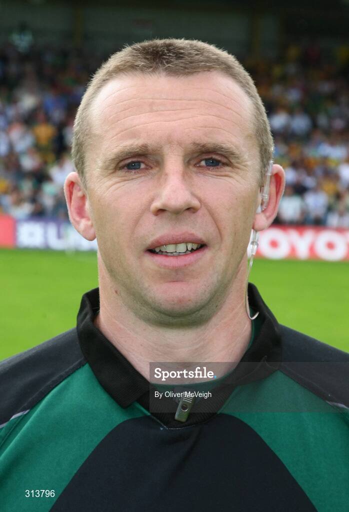 24 July 2008; Linesman Michael Duffy, Sligo. GAA Football All-Ireland Senior Championship Qualifier - Rd 2, Donegal v Monaghan, Ballybofey, Co. Donegal. Picture credit: Oliver McVeigh / SPORTSFILE