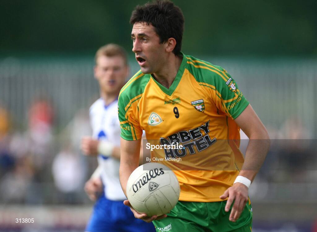 24 July 2008; Rory Kavanagh, Donegal. GAA Football All-Ireland Senior Championship Qualifier - Rd 2, Donegal v Monaghan, Ballybofey, Co. Donegal. Picture credit: Oliver McVeigh / SPORTSFILE
