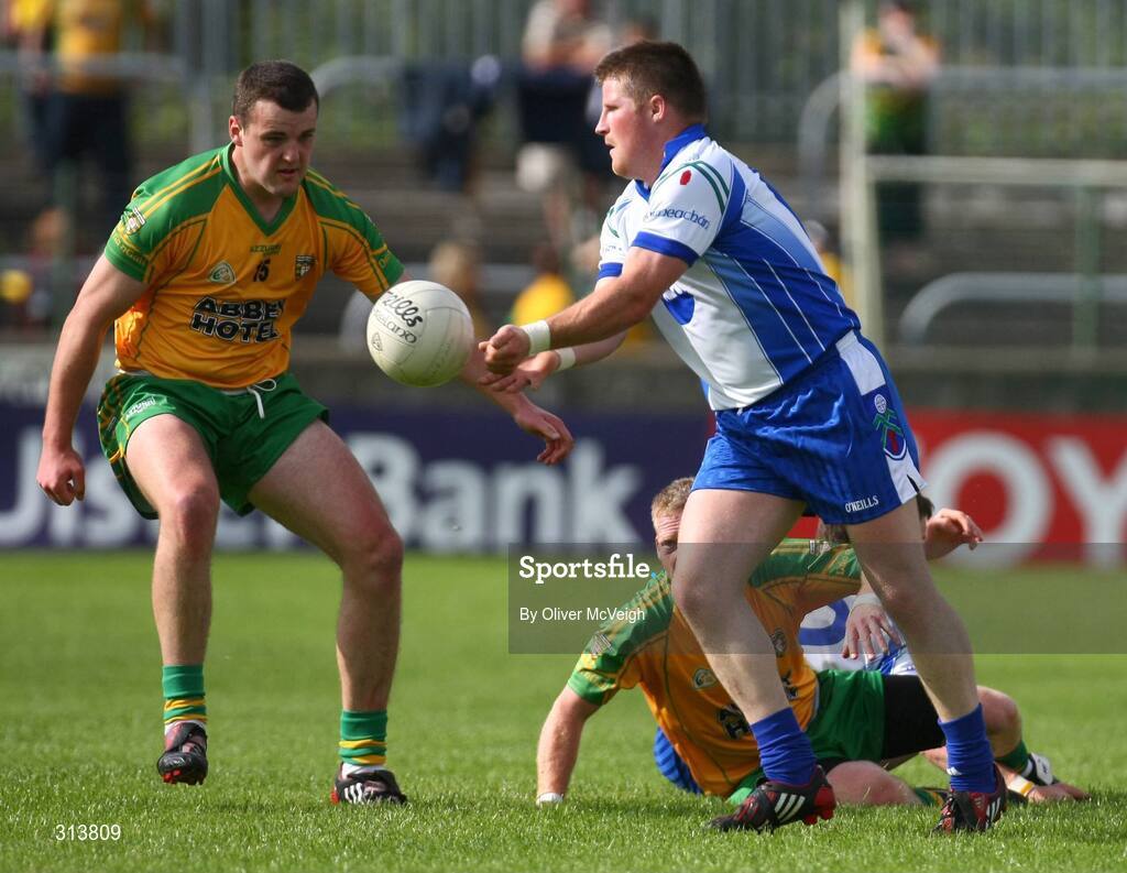 24 July 2008; Rory Woods, Monaghan. GAA Football All-Ireland Senior Championship Qualifier - Rd 2, Donegal v Monaghan, Ballybofey, Co. Donegal. Picture credit: Oliver McVeigh / SPORTSFILE