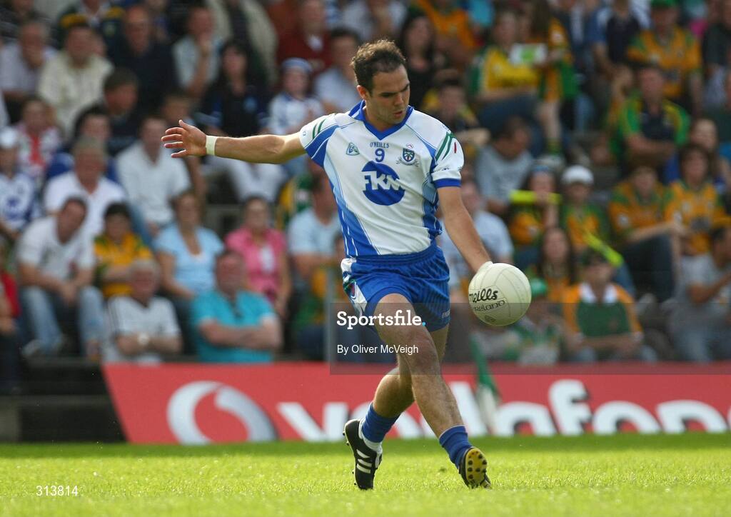 24 July 2008; Paul Finlay, Monaghan. GAA Football All-Ireland Senior Championship Qualifier - Rd 2, Donegal v Monaghan, Ballybofey, Co. Donegal. Picture credit: Oliver McVeigh / SPORTSFILE